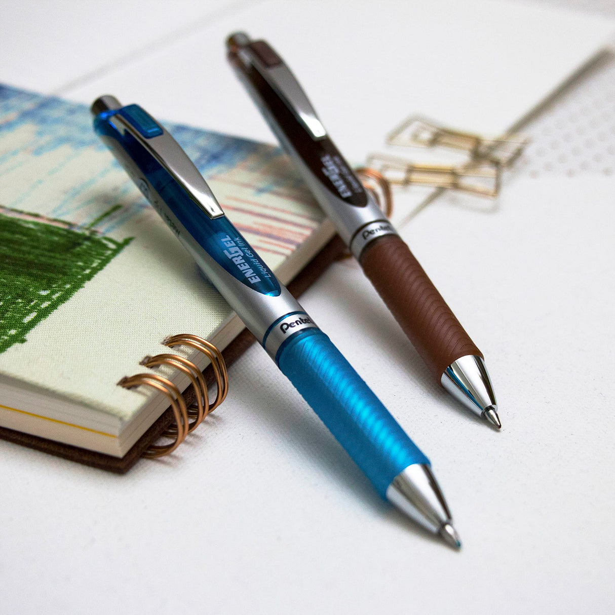 Pentel EnerGel RTX Gel Pens, Assorted Ink Pentel