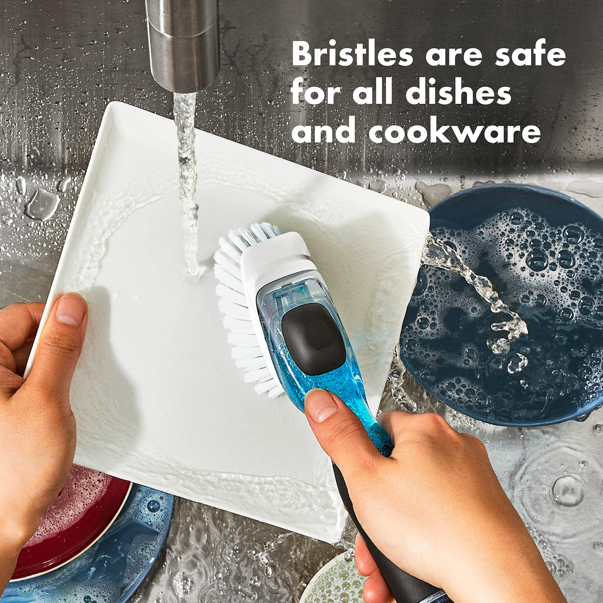 OXO NEW Good Grips Soap Dispensing Dish Brush Refills - 2 Pack OXO