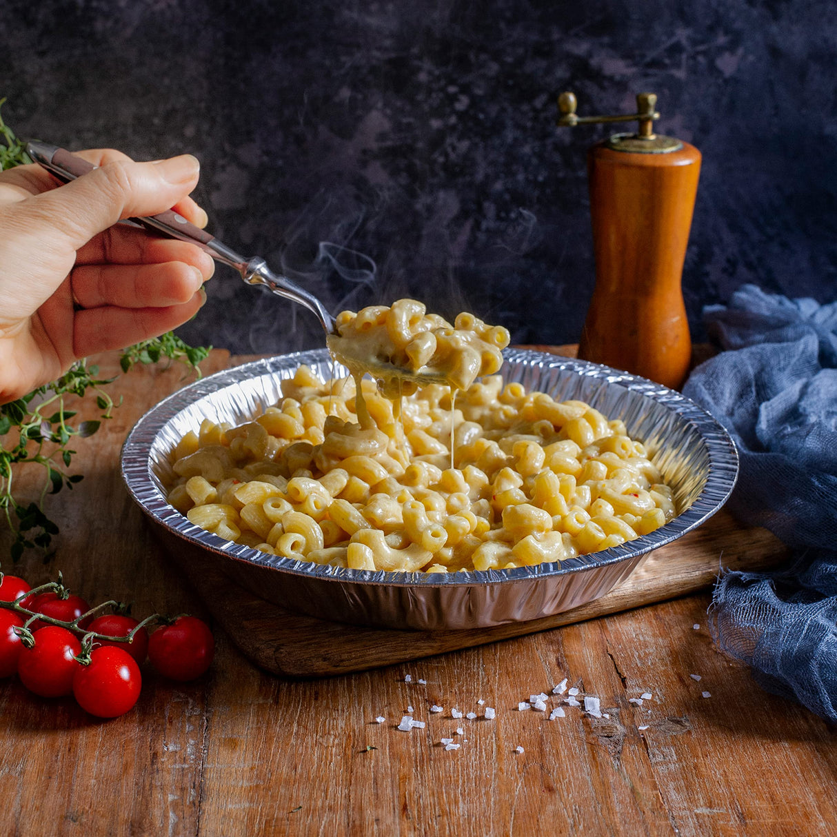 NoCry Premium Disposable Pie Pans (50 Pack) — 9 Inch Foil Aluminum Tins with Full Curl Lip for Baking Delicious Tarts or Crispy Pastry Crusts — Lightweight Yet Sturdy — Even Heat Distribution NoCry