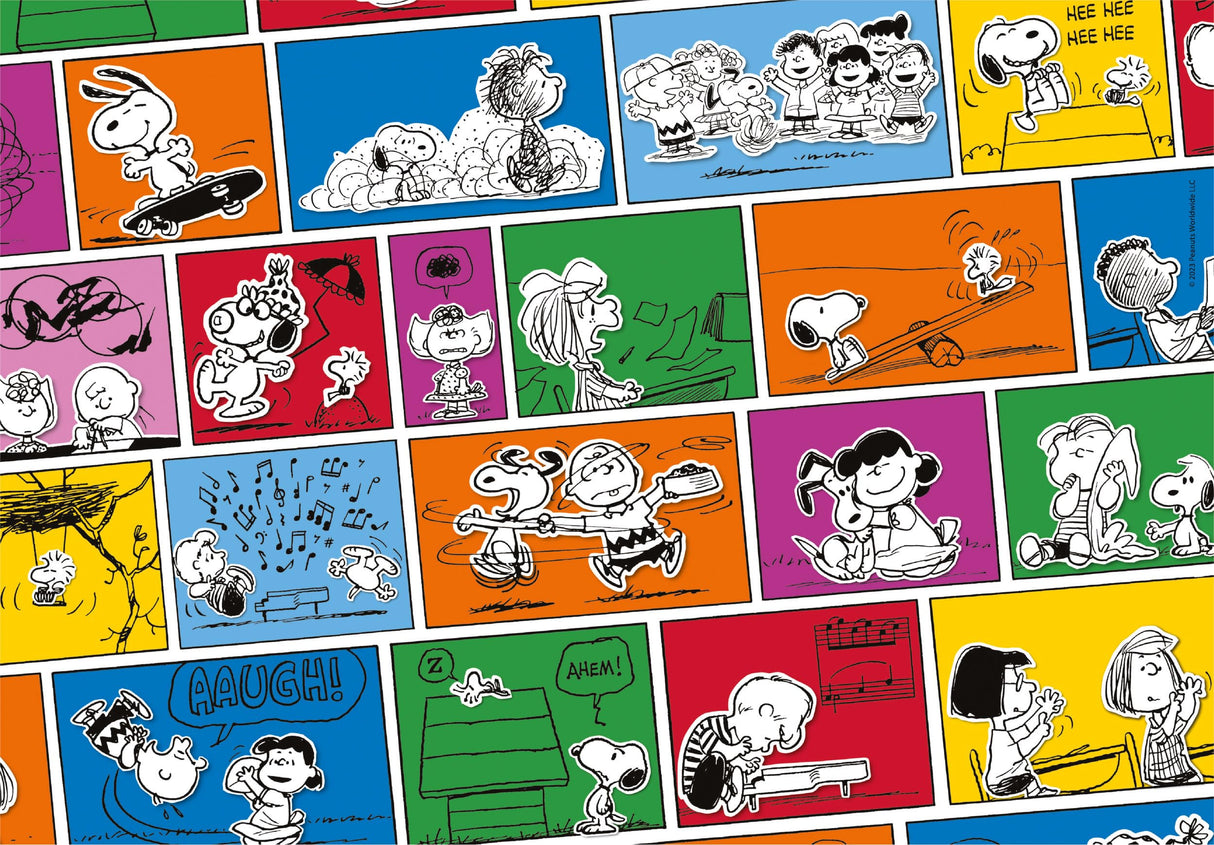 Clementoni - 39803 - Puzzle Peanuts - Jigsaw Puzzle 1000 Pieces, Jigsaw Puzzle for Adults, Comic Puzzle - Made in Italy Clementoni