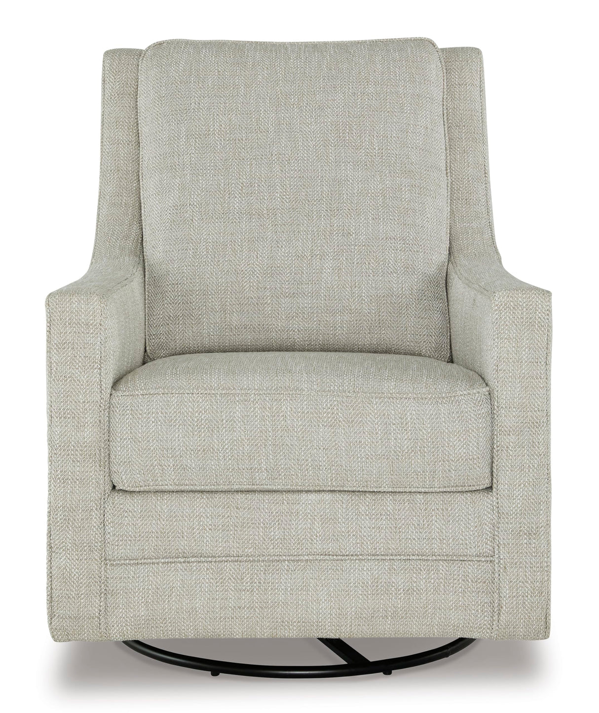 Signature Design by Ashley Kambria Casual Upholstered Swivel Glider Accent Chair, Gray Signature Design by Ashley