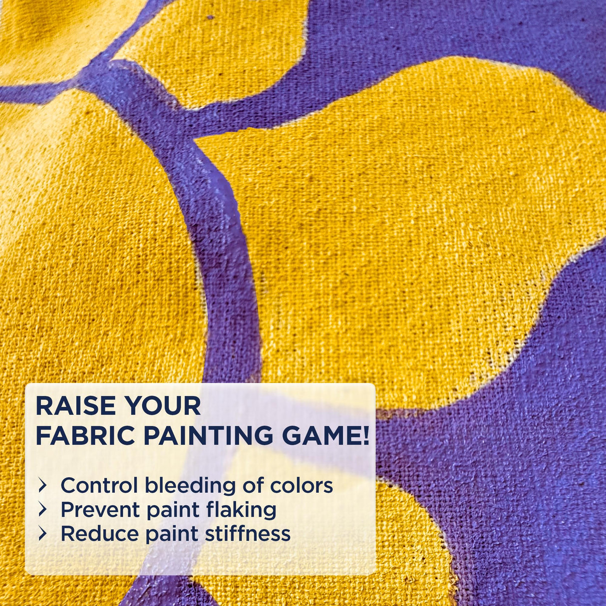 Bluebird Fabric Medium - 3.4 Fl Oz / 100 ML - Textile Medium for Fabric Painting, Prevents Flaking, Ideal for Clothes, Fabric Accessories, and More BLUEBIRD