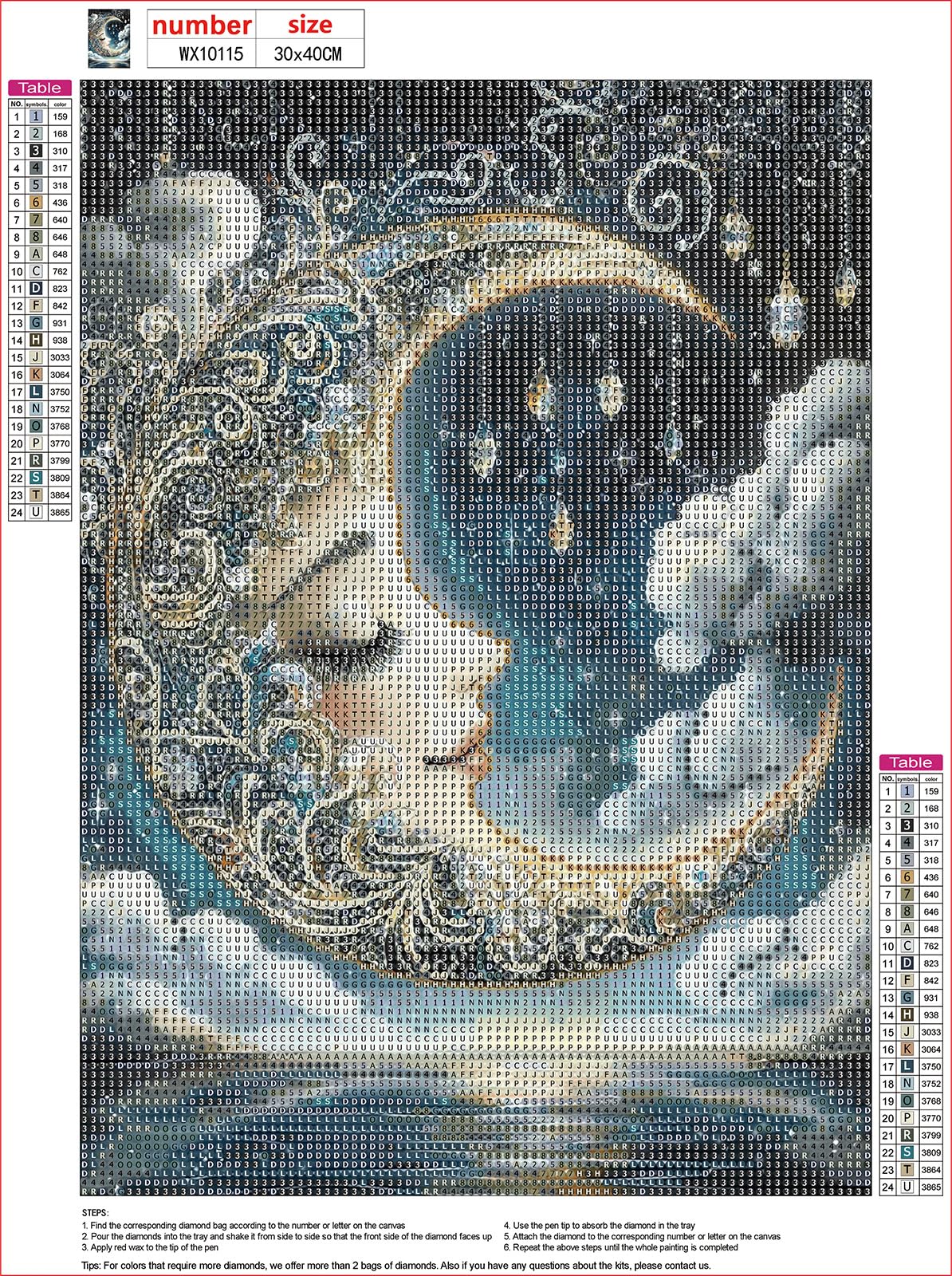 MXJSUA DIY Moon Goddess Diamond Painting Kits for Adults, Diamond Gem Art Painting for Beginners, Diamond Picture with Full Round Drill Dots Craft Set Gift, 12 * 16 Inch MXJSUA