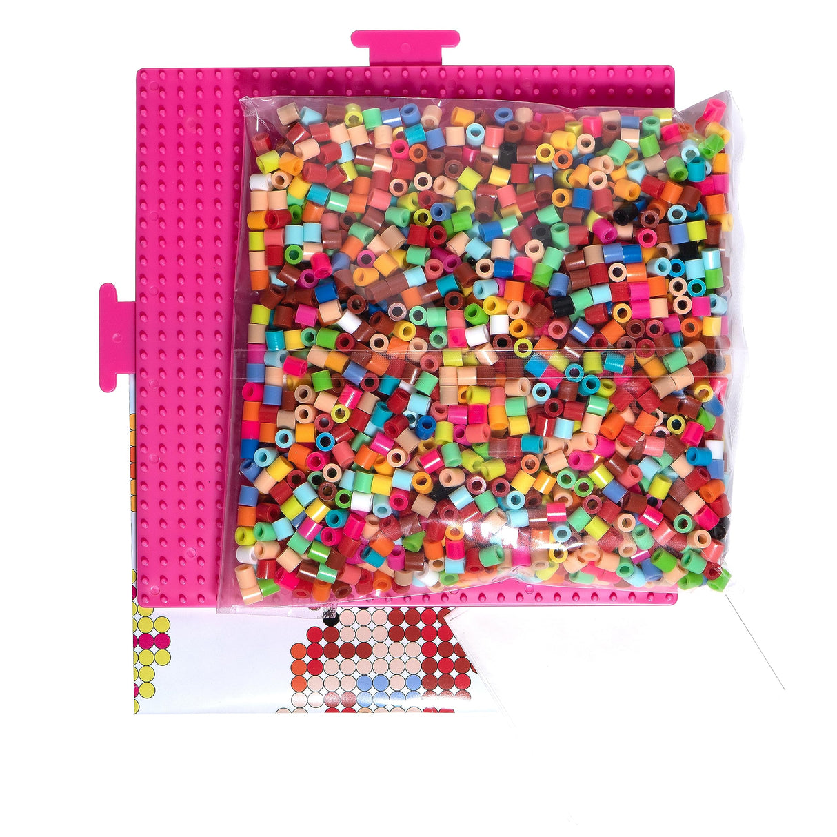 Perler Disney's The Little Mermaid Fused Bead Craft Activity Kit, Includes 9 Patterns, Finished Project Sizes Vary, Multicolor 2003 Pieces Perler