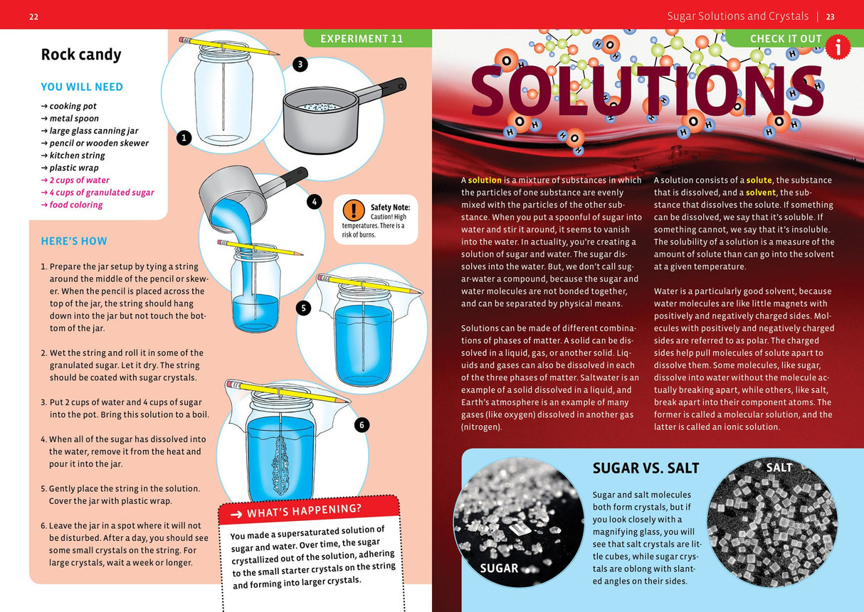 Thames & Kosmos Candy Chemistry | Science Kit | Rock Candy, Chocolates, Gummy Bears, Wintergreen Candies | 48 Page Full-Color Manual | Ages 10+ | Learn Chemistry, Have Fun | Cooking Science Thames & Kosmos