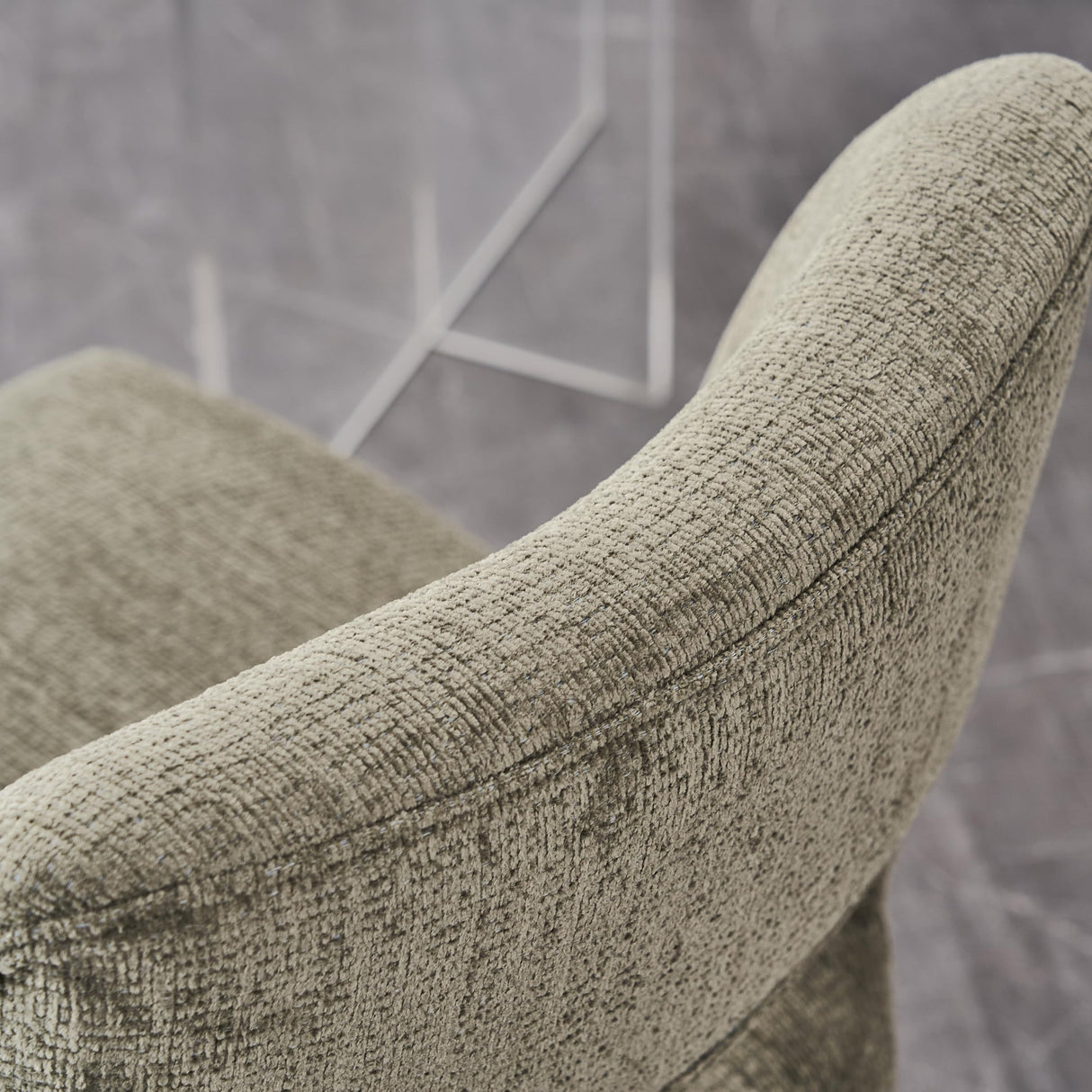 VKNOW Wooden Dining Chairs Set of 4, Modern Fabric Upholstered Dining Room Chair Kitchen Chairs, Farmhouse Dinner Chair for Kitchen Dining Room, Green VKNOW