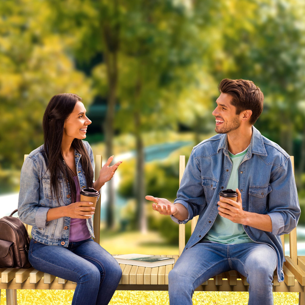 Melino Wooden Convertible Bench Picnic Table, Outdoor Bench Wood, FSC Certified Acacia, 500Lbs Weight Capacity, Park Bench for Outdoors, Porch, Balcony - Large Size Melino