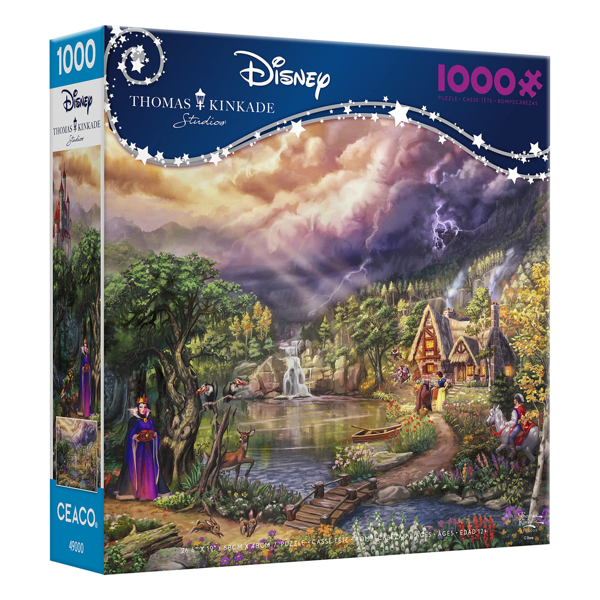 Ceaco - Thomas Kinkade Disney Dreams - Evil Queen - 1000 Piece Jigsaw Puzzle Ceaco
