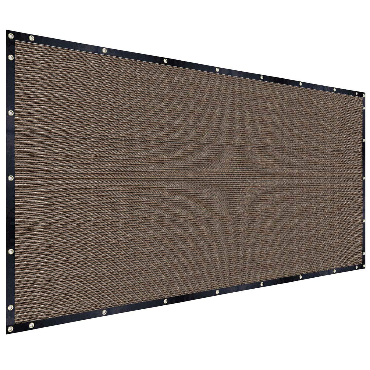 FAIR WIND Shade Cloth 90% Sun Shade Fabric Privacy Screen Shade Cover Patio Canopy with Grommets Shade Net for Garden Outdoor Pergola 6 x 8 FT - Mocha FAIR WIND