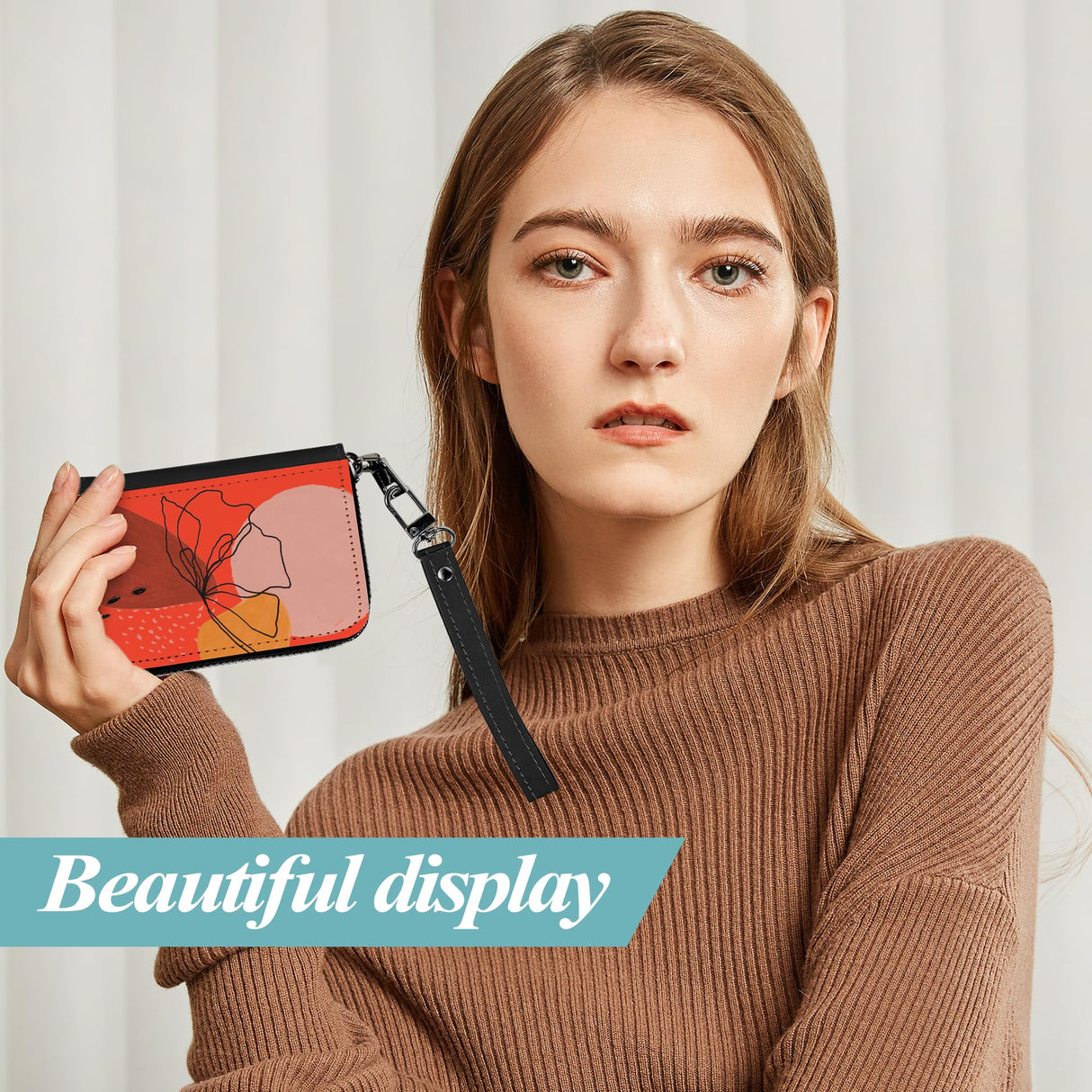 Zeloyaut 2 Pack Sublimation Blank wallet for women,black leather coin purse,zipper change bag, Jewelry Pouch,Personalized heat press,High temperature resistance and durability,3.9in*2.95in*1.18in Zeloyaut