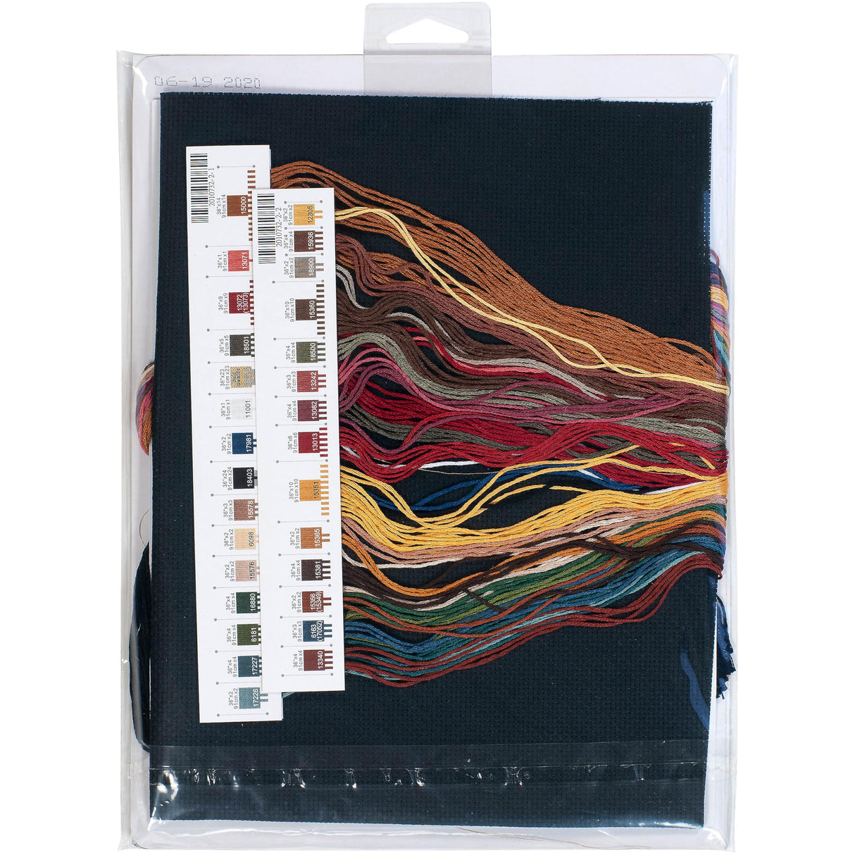 Dimensions 'Frederick the Literate' Snoozing Cat Counted Cross Stitch Kit, 14 Count Black Aida, 12" x 11" Dimensions