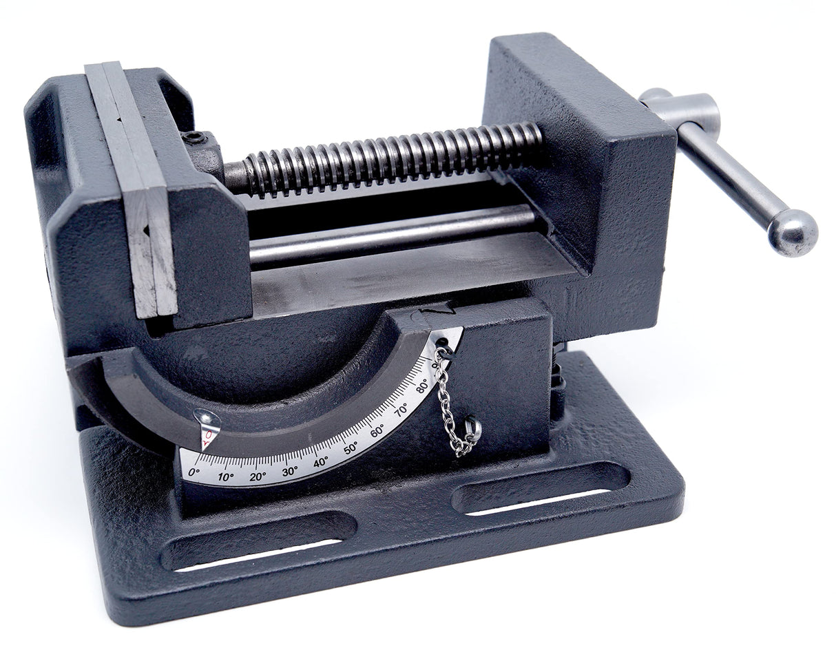 LLDSIMEX 4 Inch Angle Drill Press Vise 4'' LLDSIMEX