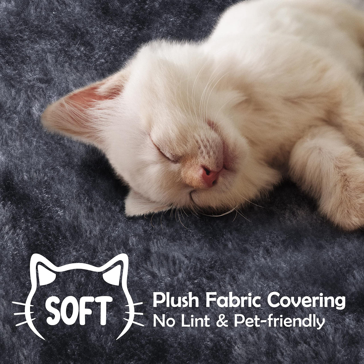 Topeakmart 57 inches Multi-Level Cat Tree Cat Condo with Scratching Posts Kittens Activity Tower Pet Play House Furniture Topeakmart