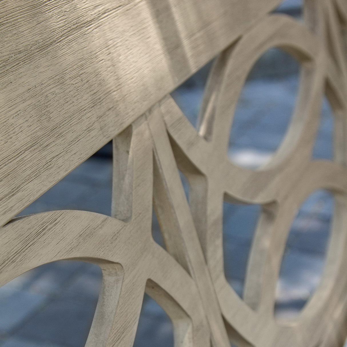 Cambridge Casual Renley Mahogany Porch Swing Bed with Oyster Cushion – Outdoor Hanging Swing Daybed for Patio, Backyard, or Garden – Durable Solid Wood, Weather-Resistant Cambridge Casual