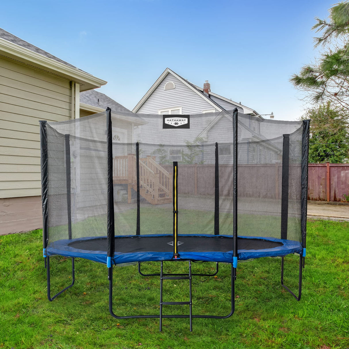 Hathaway XT 14-ft Round Blue Trampoline Hathaway