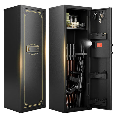 KAER 10-12 Gun safe,Rifle Safe,Gun Safes for Home Rifle and Pistols,Long Gun Safe for Rifle,Clearance Gun Safe with Digital Keypad,Adjustable Shelves,Unassembled
