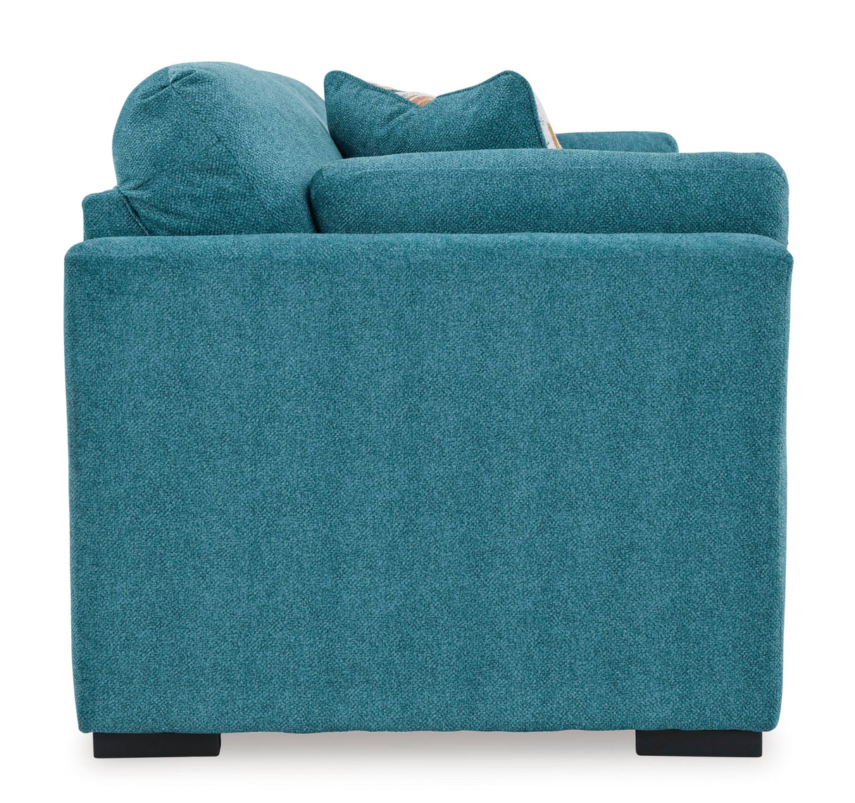 Signature Design by Ashley Keerwick Scandinavian Sofa with 4 Toss Pillows, Blue Signature Design by Ashley