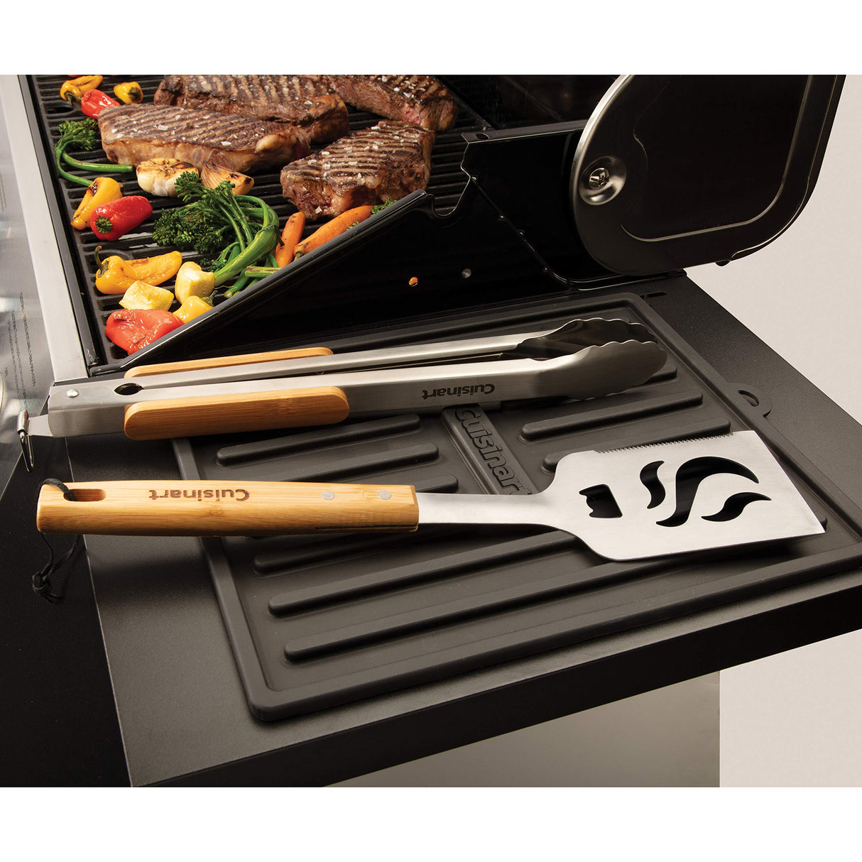 Cuisinart CTM-820 Silicone Tool, Black Grill Mat Cuisinart
