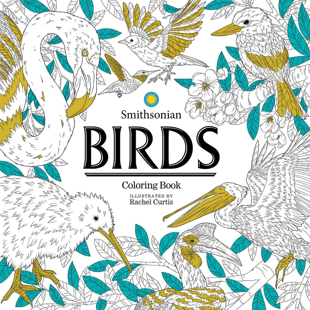 Birds: A Smithsonian Coloring Book IDW