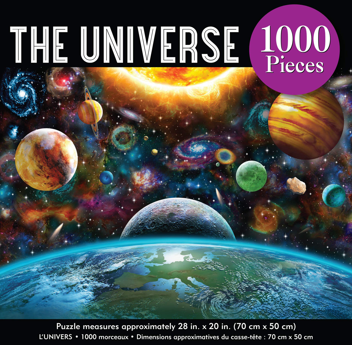 The Universe 1000 Piece Jigsaw Puzzle PETER PAUPER PRESS