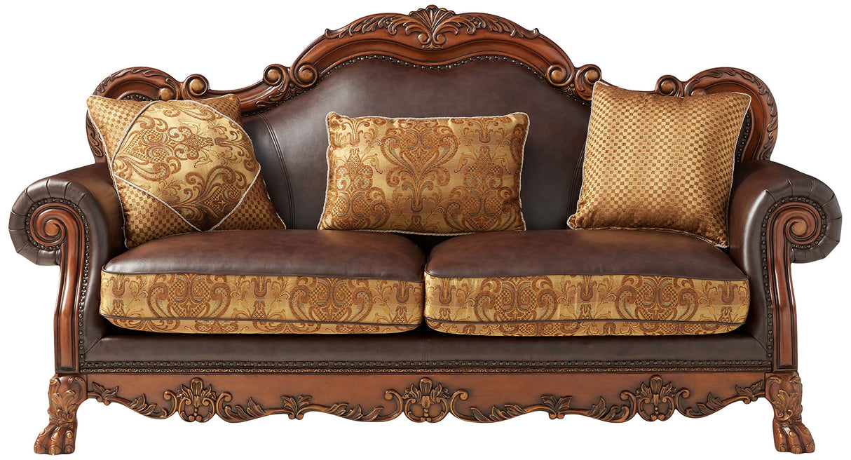 Acme Dresden Sofa in Brown Acme