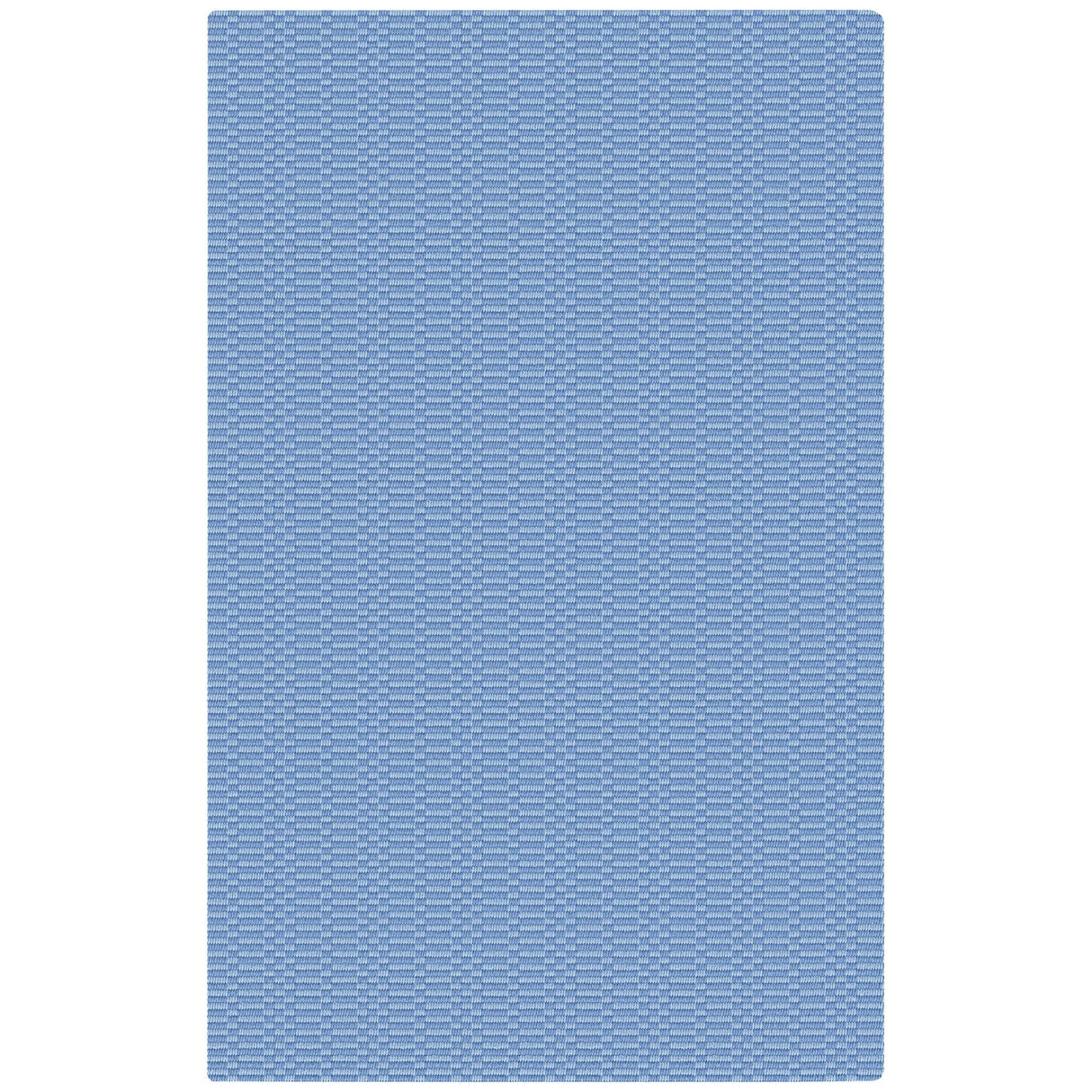 KOZYFLY Washable Runner Rug 2x6 Ft Runners for Hallways Kitchen Runners with Rubber Backing Braided Cotton Entryway Runner Indoor, Carpet Runners for Hallway Kitchen Entryway Bedroom, Blue KOZYFLY