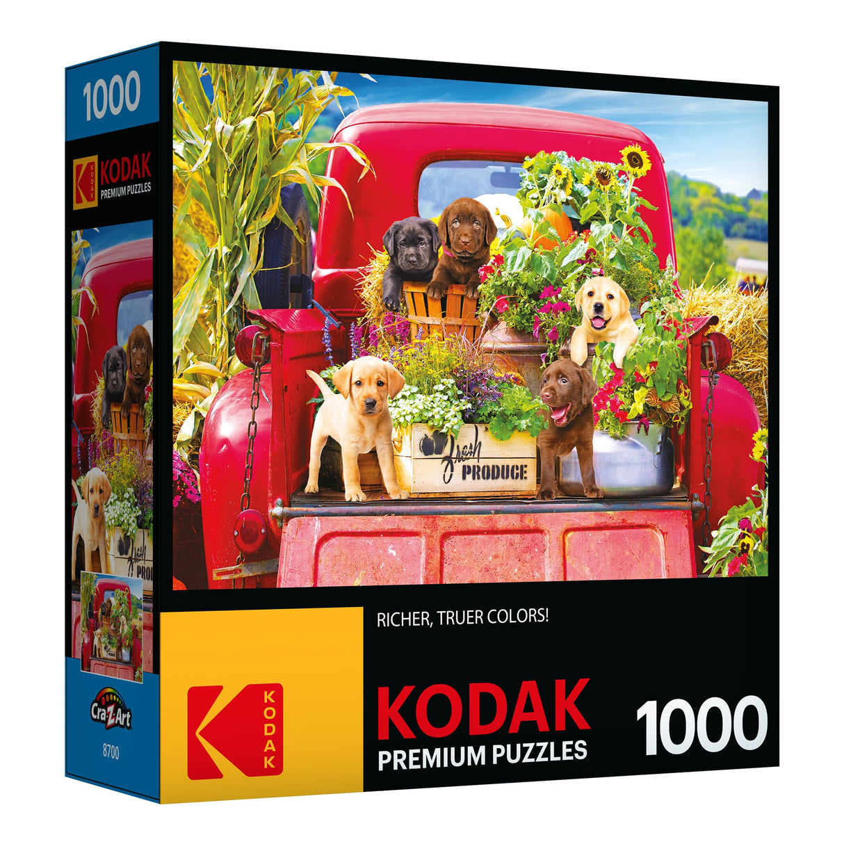 RoseArt - Kodak Premium - Stowaways - 1000 Piece Jigsaw Puzzle for Adults RoseArt