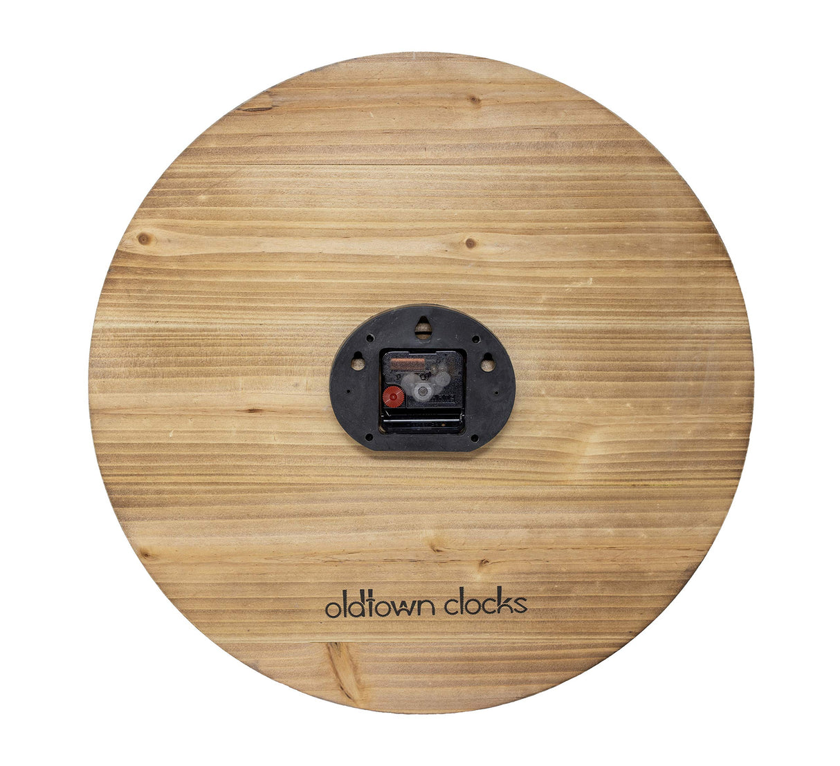 Oldtown Clocks 18" Wooden Multi Color Rustic Farmhouse Wall Clock (Wood, 18 inch) Oldtown Clocks