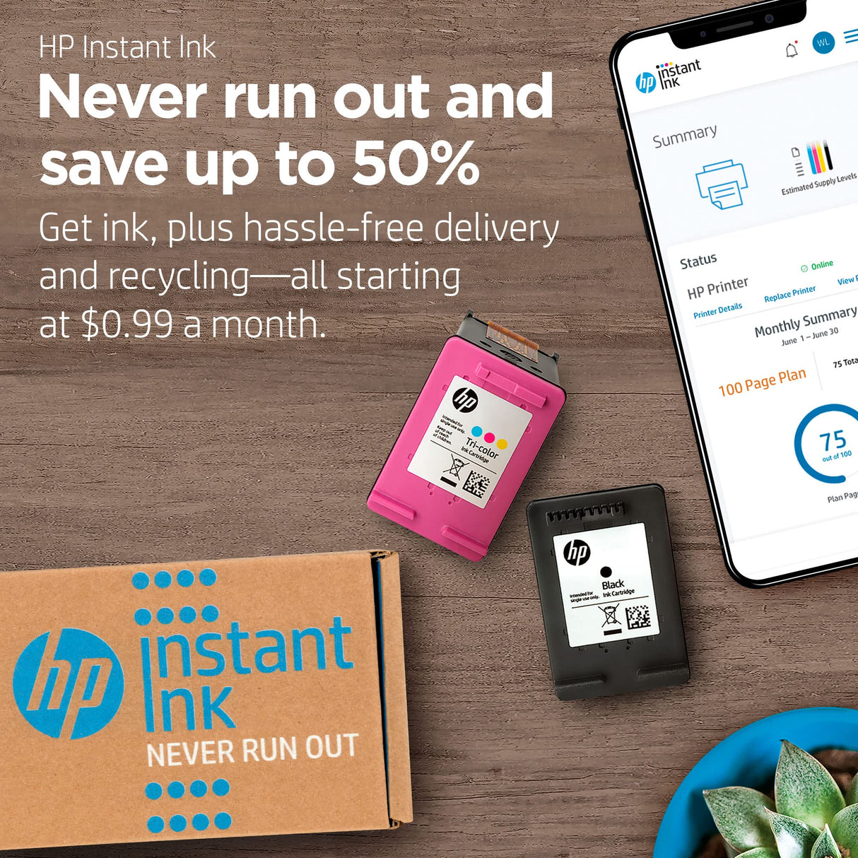 HP OfficeJet Pro 6978 All-in-One Wireless Color Printer, HP Instant Ink, Works with Alexa (T0F29A) HP