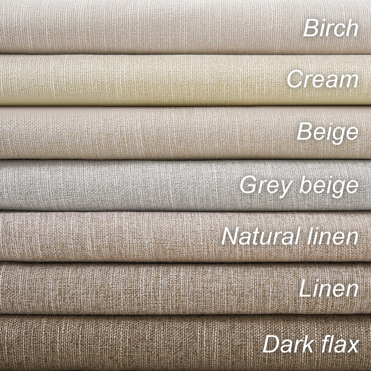 Topfinel Taupe Burlap Linen Blackout Curtains & Drapes 84 Inch Length 2 Panels Set, Flax Linen Brown Tan Beige Room Darkening Soundproof Cabin Curtains with Hooks Rings for Bedroom Living Room Topfinel