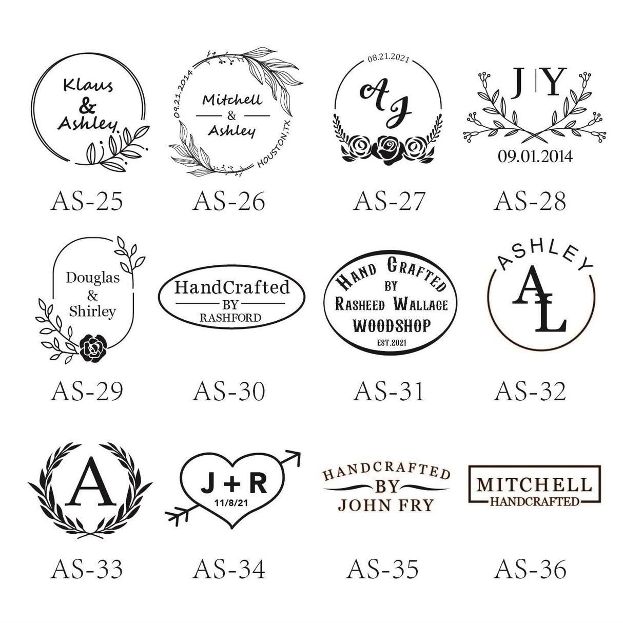 Custom Branding Iron for Food, Leather, and Wood - Personalised Burger Bun Stamp by Ashley0921 Ashley0921-custom personalized stamps-