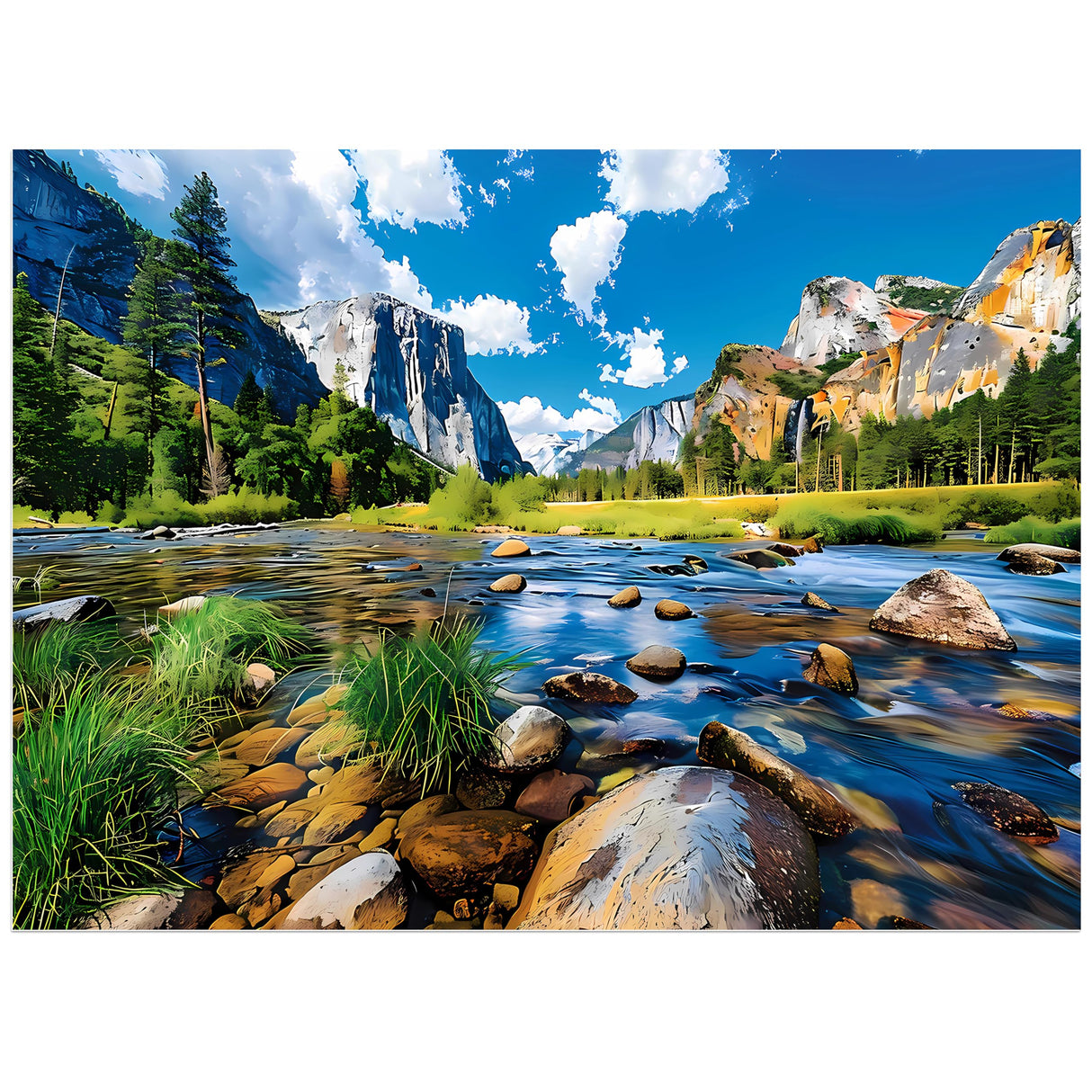 Nature Puzzle for Adult 500 Piece Puzzle Mountain Lake Landscape Puzzle Scenery, Jigsaw Puzzles Scenic, Art Home Decor DIY Funny Challenging Puzzle Game Toy for Mom, Wife, Friend Jeacirio