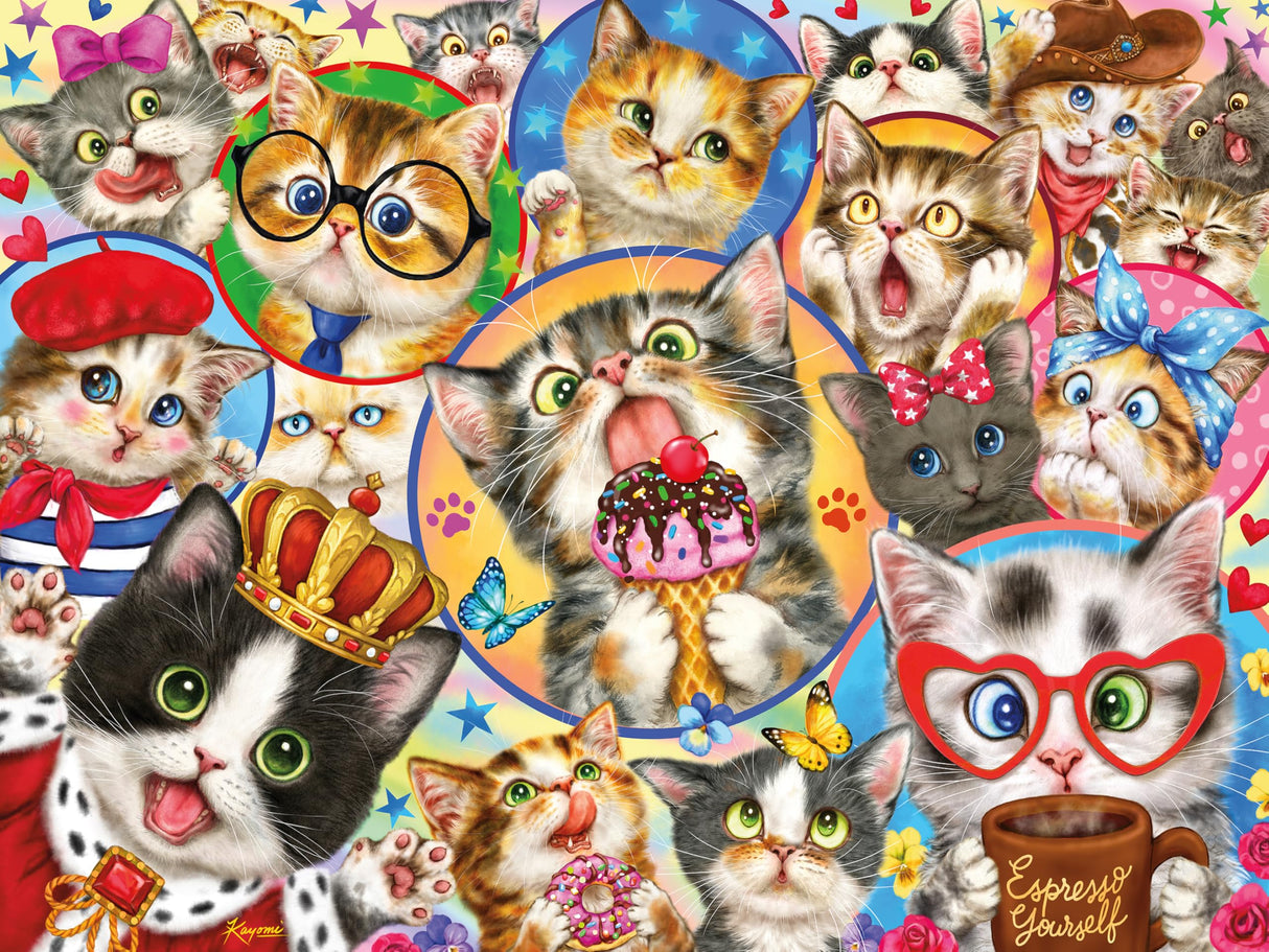 Ceaco - Character Cats - 500 Piece Jigsaw Puzzle Ceaco