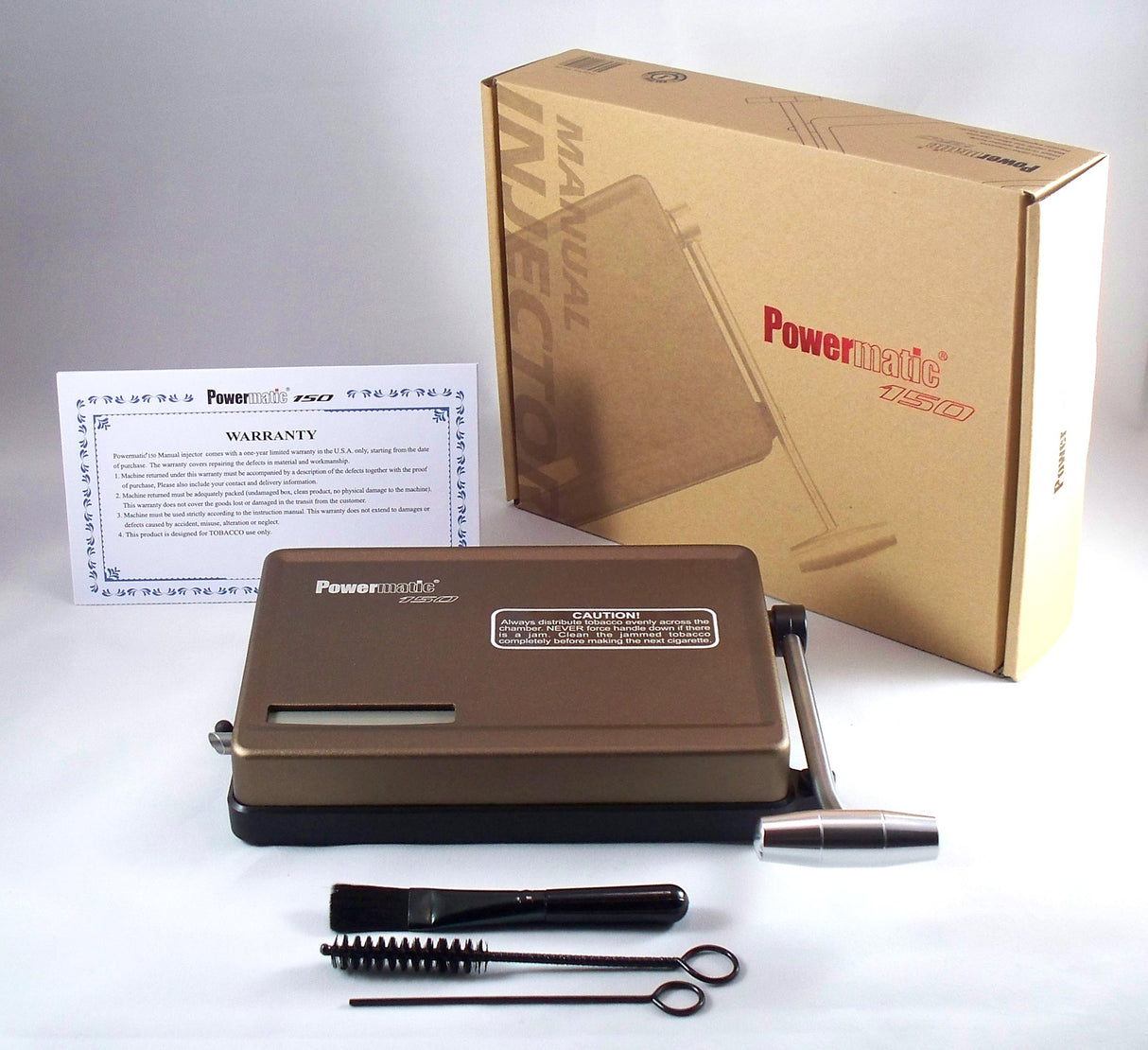 Powermatic 150 Bronze Cigarette Injector Machine Powermatic