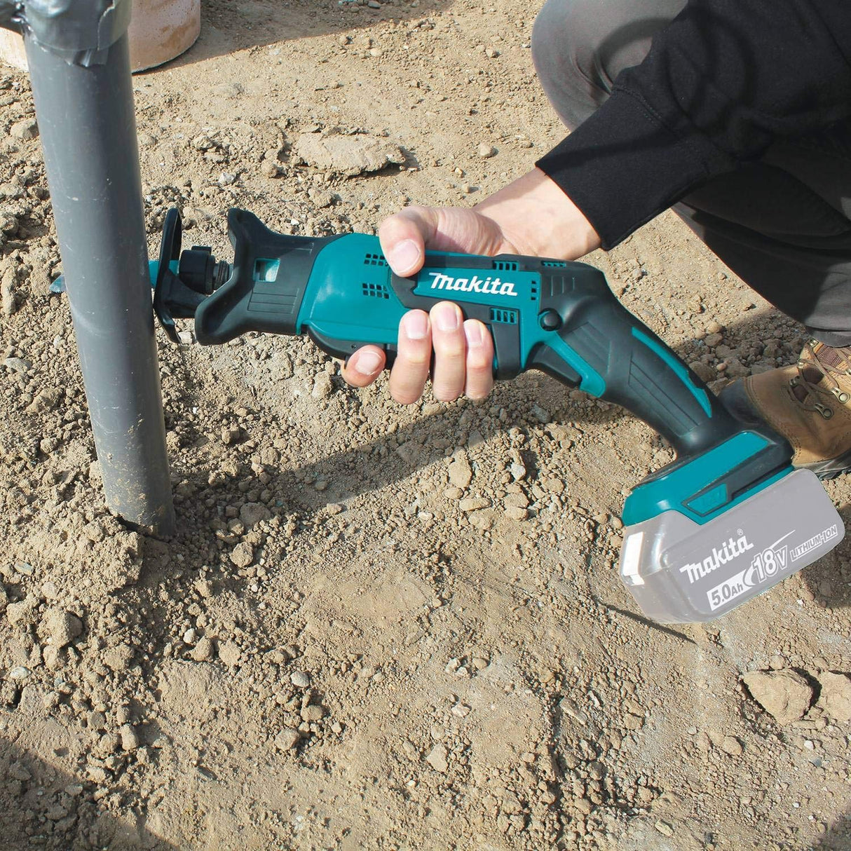 Makita XRJ01Z 18-Volt LXT Lithium-Ion Cordless Compact Reciprocating Saw (Tool Only, No Battery), Bare Tool Makita