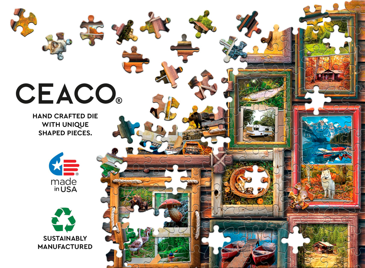 Ceaco - Rustic Frames - 1000 Piece Jigsaw Puzzle Ceaco