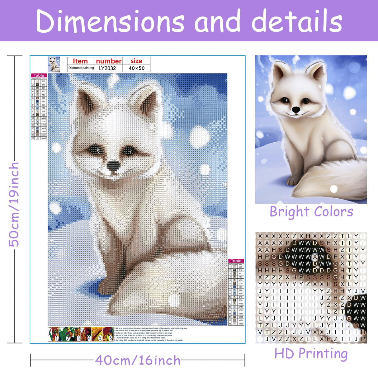 Wergund 5D DIY Large Diamond Art Kits for Adults Dolphin, Large Size Diamond Art Turtle Animal, Full Drill Crystal Rhinestone Embroidery Cross Stitch Arts Craft Canvas Home Wall Decor Gift 12x30Inch Wergund