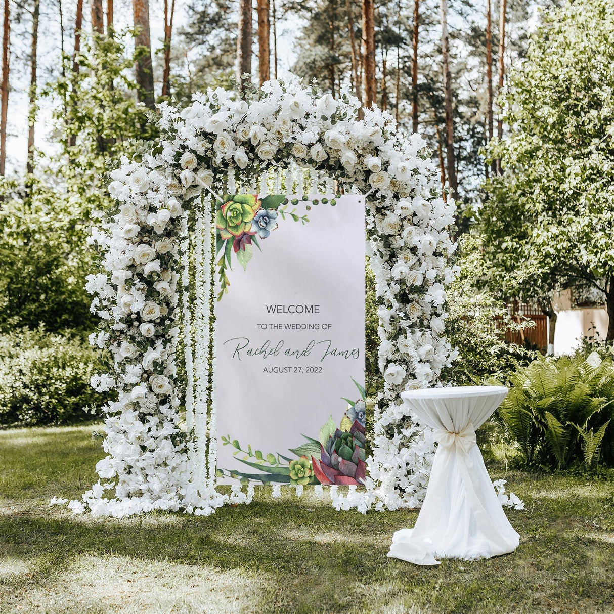 4 Pcs 3 x 6 Feet Large Blank Banner Polyester Sublimation Banner with Hanging Ropes Paintable Easy Hang Signs White DIY Banner Signs for Indoor Wall Outdoor Party Display Business Office Supply Shimeyao