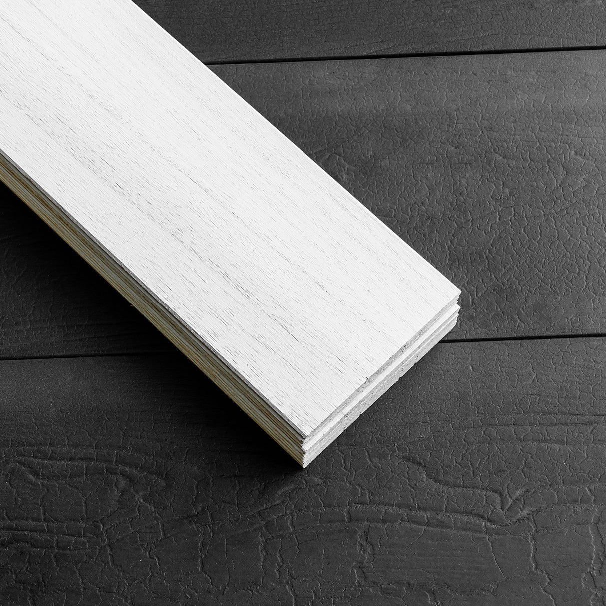 Brosisincorp Peel & Stick Wood Wall Panels - Real Paulownia Wood Shiplap Boards for Accent Walls, DIY Easy to Install - (12.4 Sq Ft, 10Pcs - 5" Wide, White Smoke) Brosisincorp