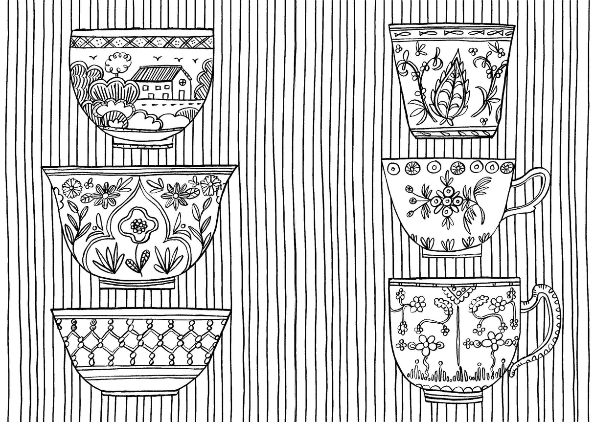 The Mindfulness Coloring Book: Relaxing, Anti-Stress Nature Patterns and Soothing Designs The Experiment