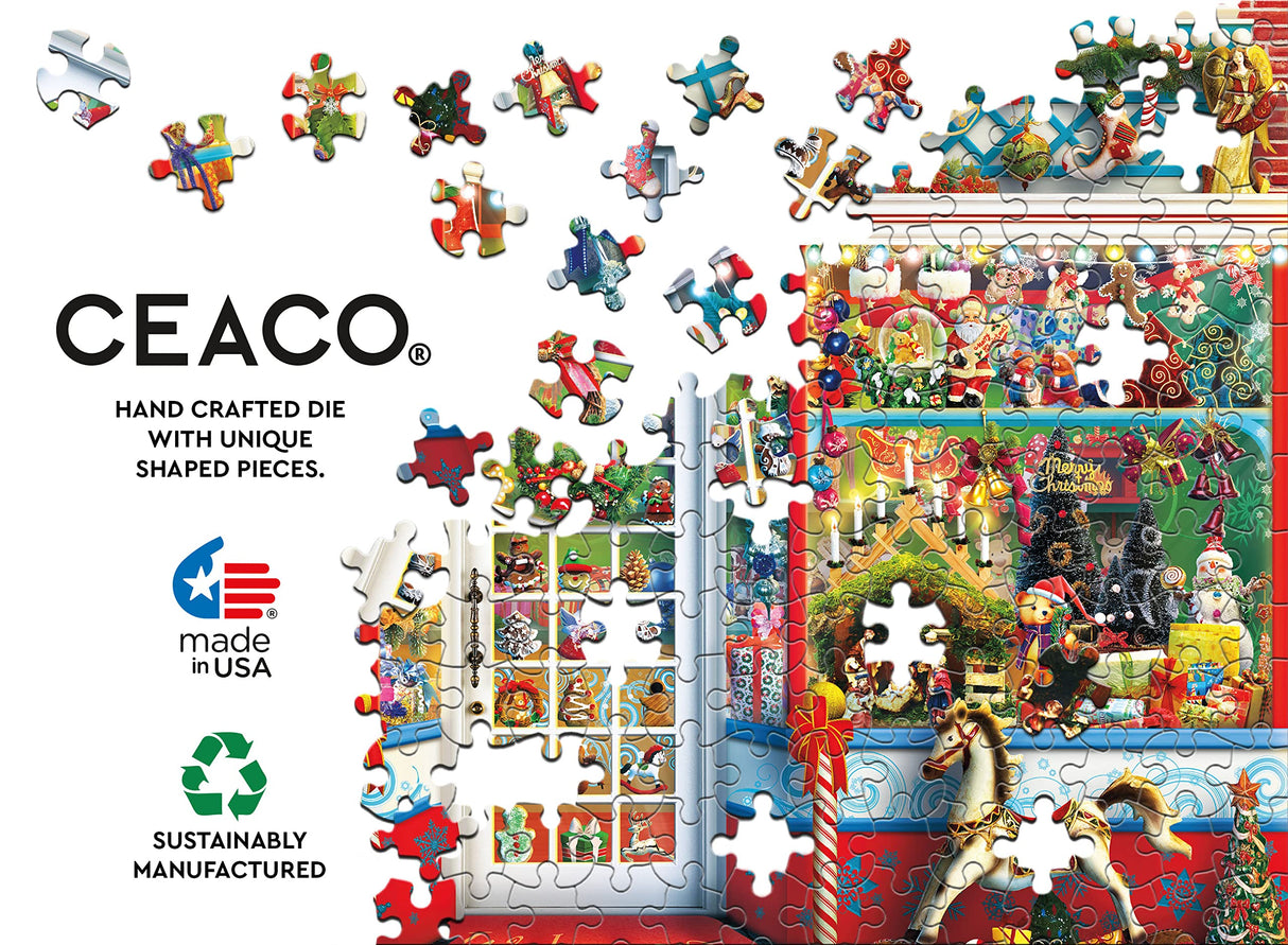 Ceaco - Holiday - Holiday Shop - 2000 Piece Jigsaw Puzzle Ceaco