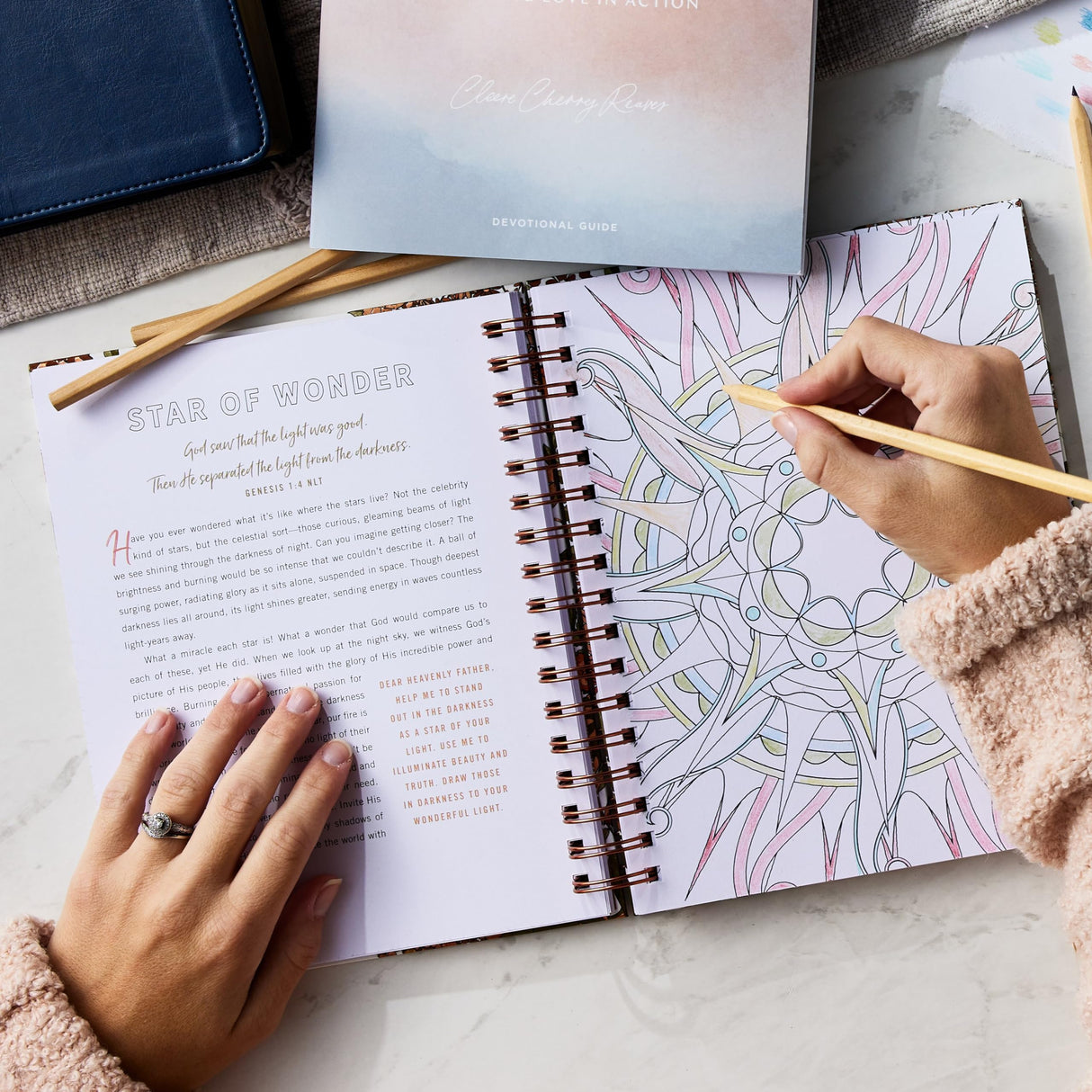 Set Your Mind on Things Above: Devotional Coloring Book Dayspring