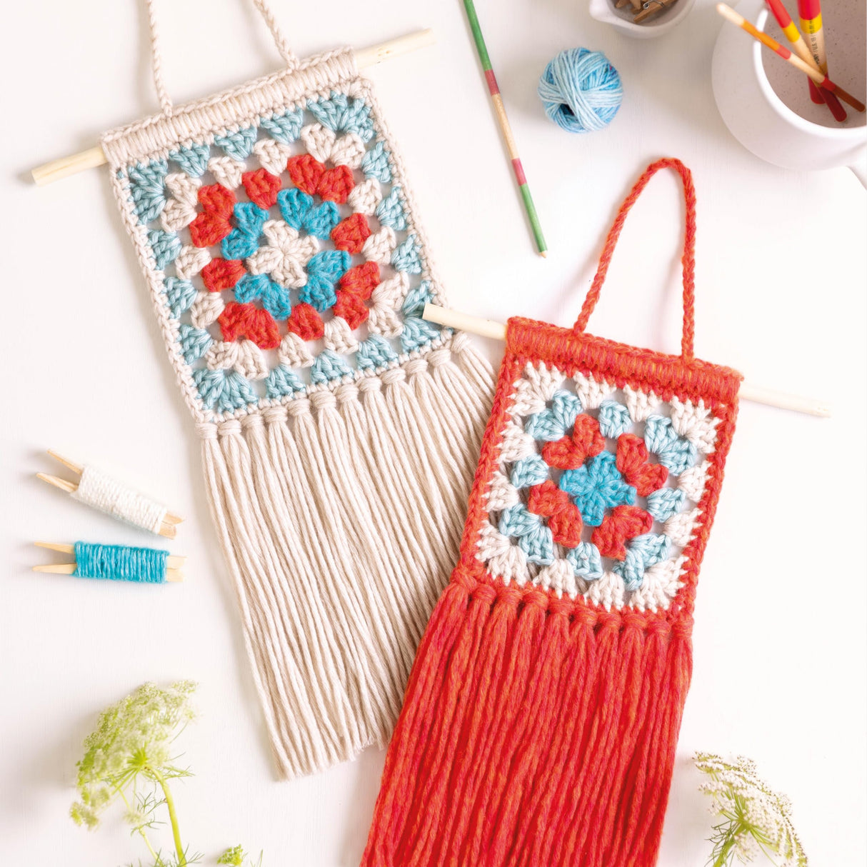 The Granny Square Crochet Bible: Everything you need to know about how to crochet granny squares WoodArtSupply