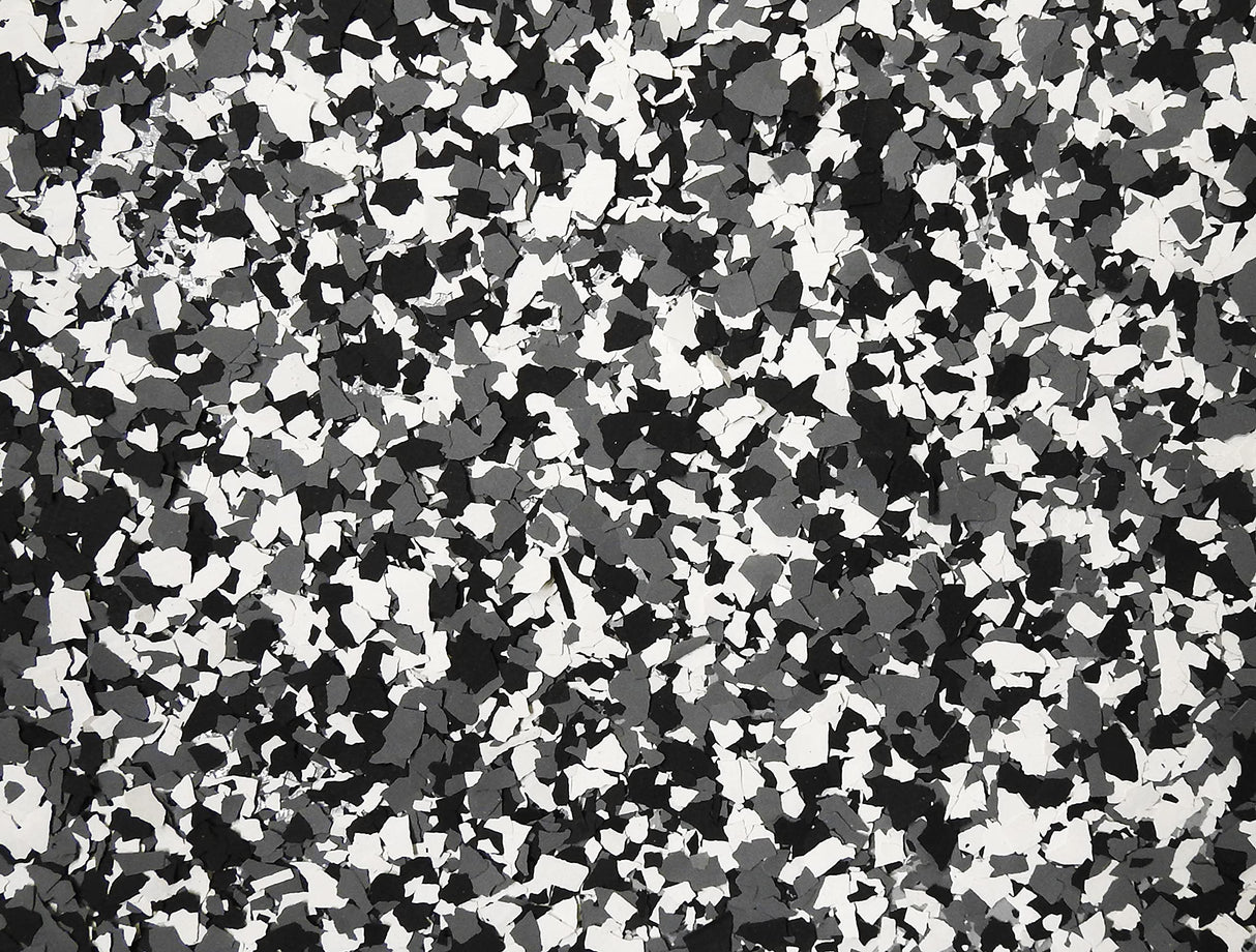 Epoxy-Coat Epoxy Floor Kit GOOD Full Kit Gray Base with Gray Blend Flakes- up to 500 sq.ft. at 9.7 mils - for Garage Floors, Basement Floors, Concrete, and More Epoxy-Coat