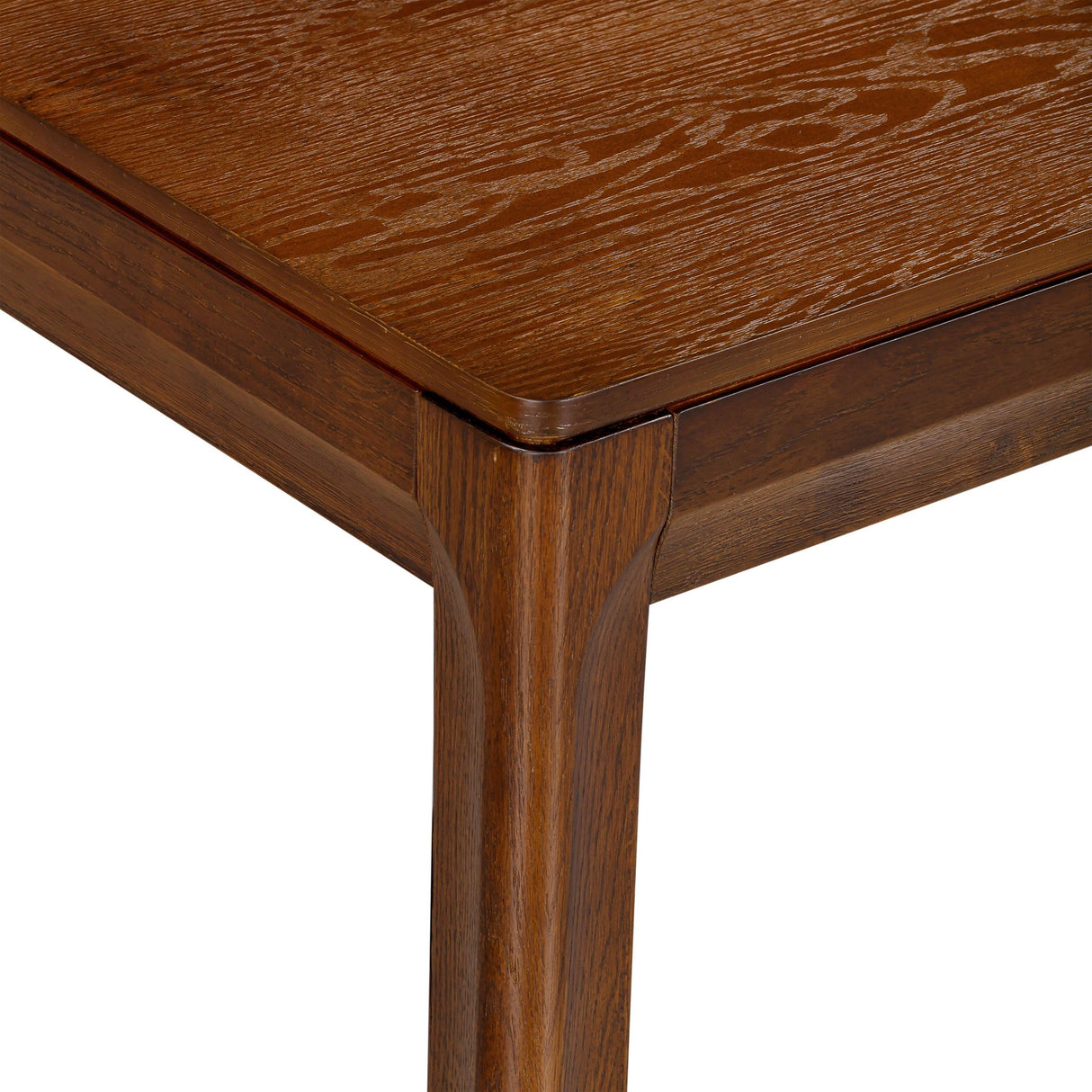 NTC Flow Modern Wooden Rectangle Coffee Table with Hidden Drawer – Waterproof & Heat Resistant, Dark Walnut NTC