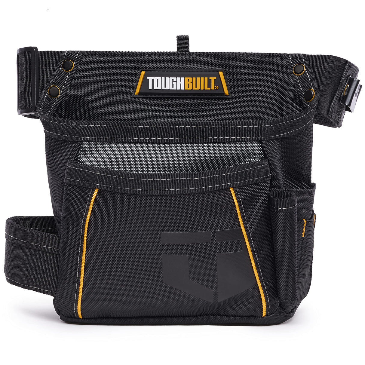 ToughBuilt - Apron Pouch - 6-Pockets with Durable Tape and Hammer Holders - Heavy Duty, Deluxe Premium Quality, Durable - (TB-310) ToughBuilt