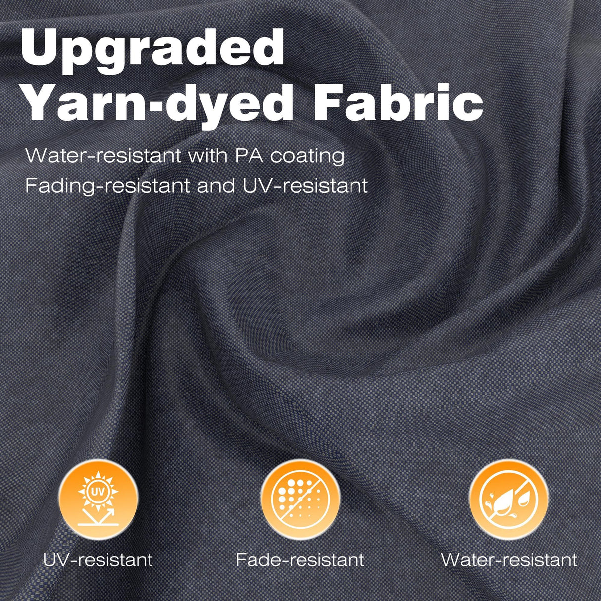 MUPATER 12' X 16' Outdoor Retractable Aluminum Pergola with Weather-Resistant Canopy for Backyard Deck Garden Grey MUPATER