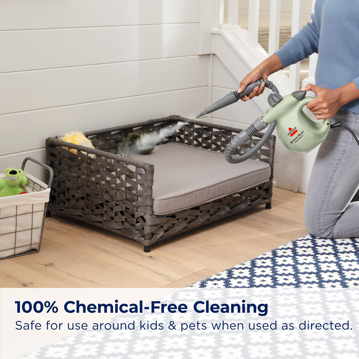 BISSELL® Steam Shot™ OmniReach Handheld Steam Cleaner, New 2024 Model BISSELL