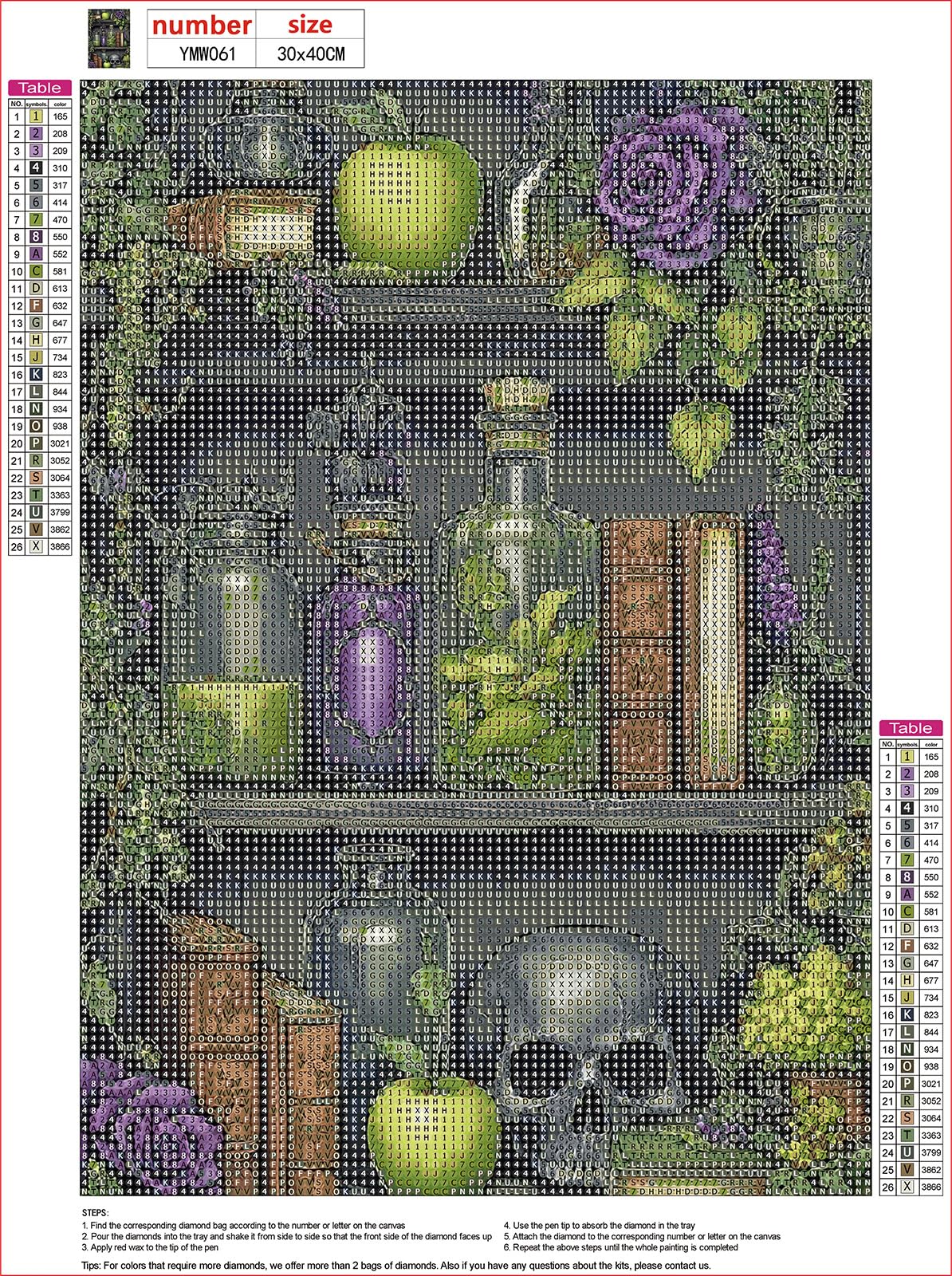 MXJSUA Halloween Magic Potions DIY Diamond Painting Kits for Adults, Diamond Gem Art Painting for Beginners, Skull Diamond Picture with Full Round Drill Dots Craft Set Gift, 12x16 Inch MXJSUA