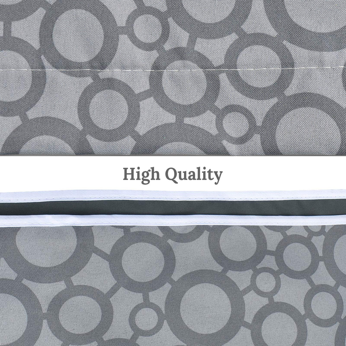 BenefitUSA 18' x 8.2' Universal Replacement Canopy Top Cover for Pergola Structure (Circle Pattern) BenefitUSA